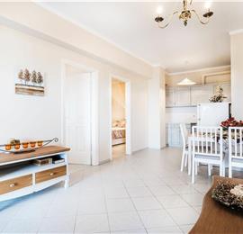 8 Bedroom villa with pool & seaview, near Acharavi, sleeps 16-18